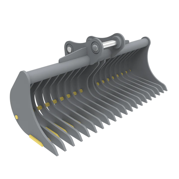 RAK 13 Excavator Stone Rake