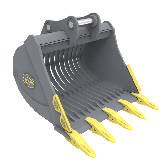 Kubota KX080-3 Riddle Bucket | Strickland MFG UK