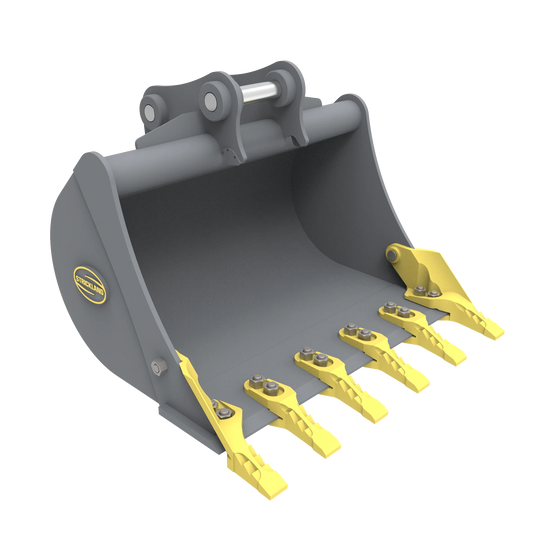 Komatsu PC27MR-2 Midi Digging Bucket | Strickland MFG UK