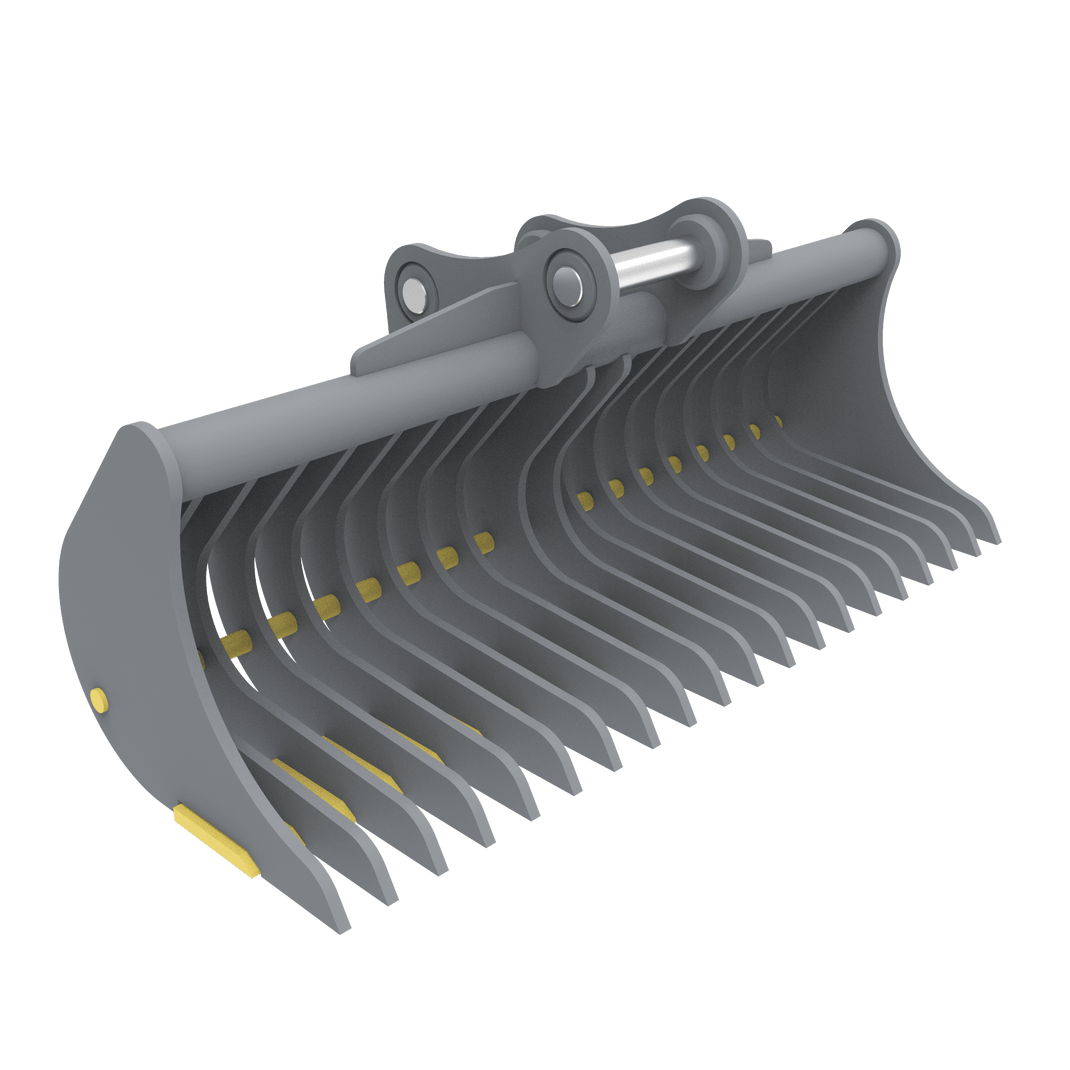 Excavator Stone Rakes – Strickland MFG
