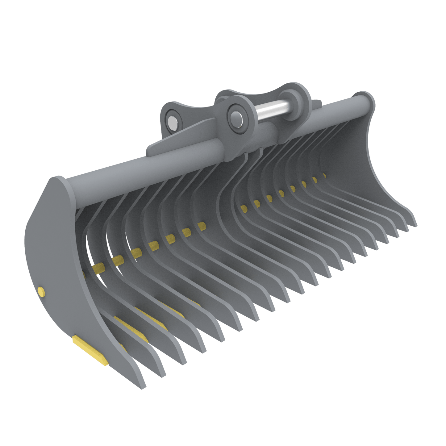 Hyundai R60CR-9 Stone Rake | Strickland MFG UK